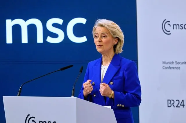 Von der Leyen, Münih’te konuştu