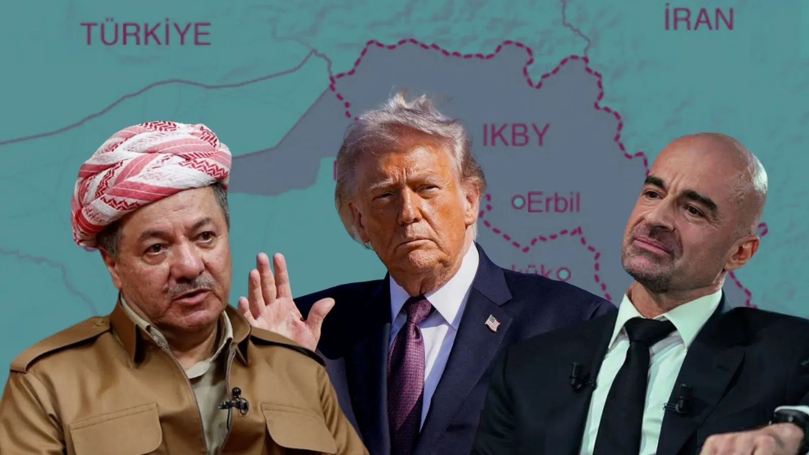 Trump, Barzani ve Talabani ile görüştü