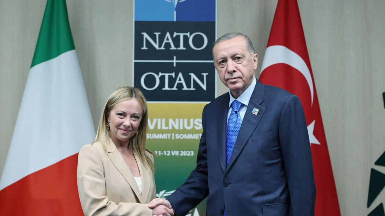 Erdoğan, İtalya Başbakanı Meloni ile görüştü l