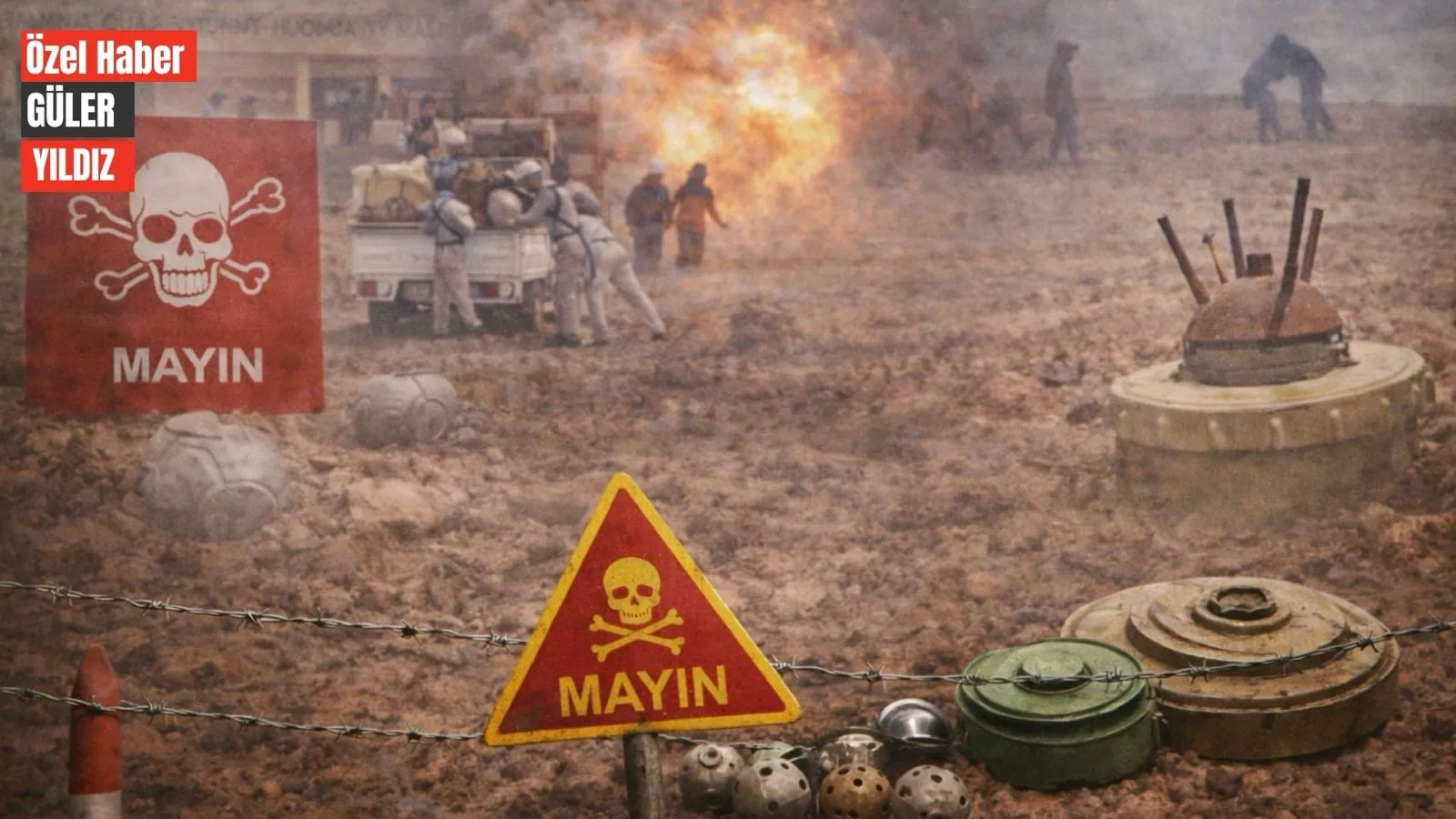 Suriye: Mayın tarlası