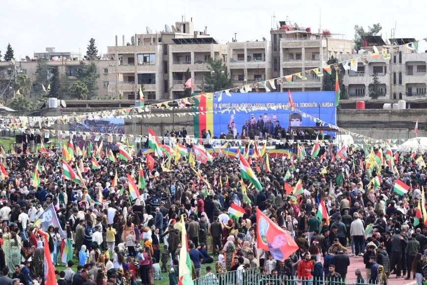 Rojava’da Newroz kutlamaları