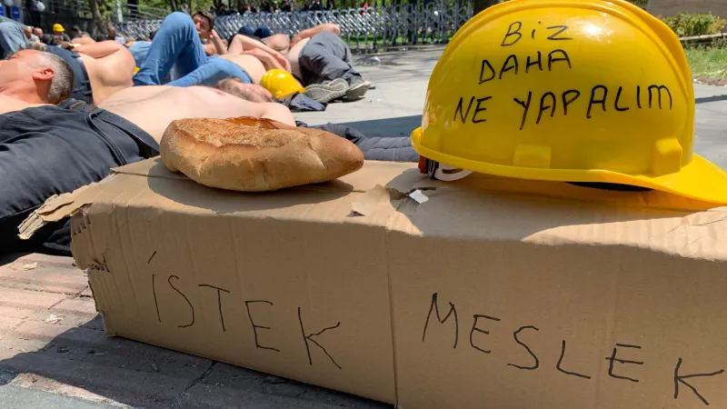 Alacakların 5’te 1’i ödendi, eylem devam ediyor