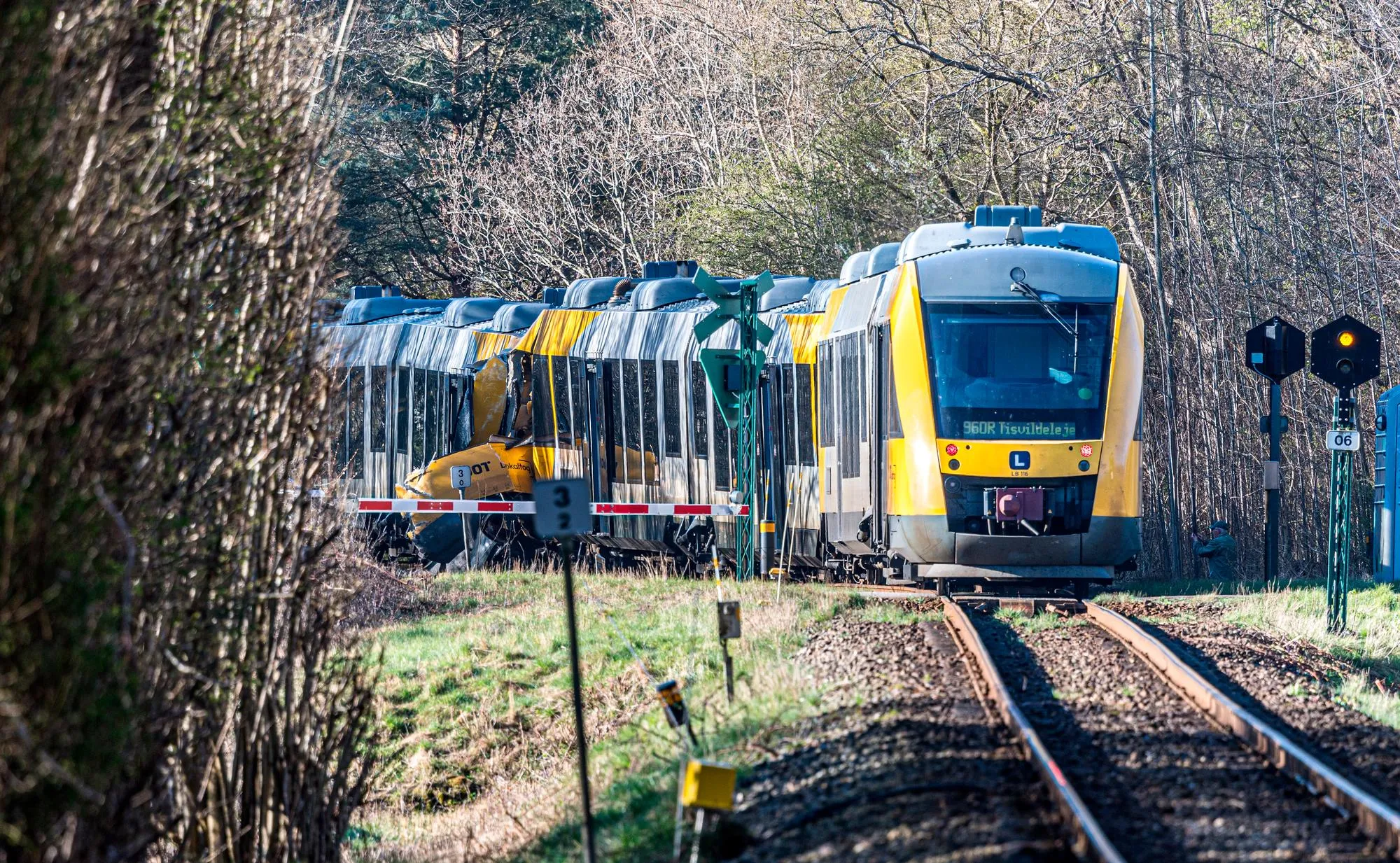 Danimarka’da tren kazası I