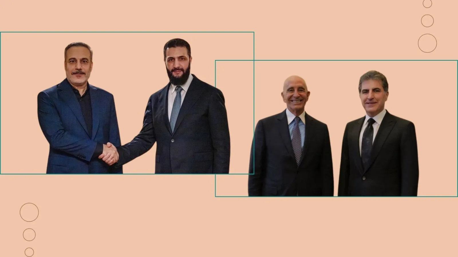 Şara, Erdoğan ve Barzani’yle görüştü
