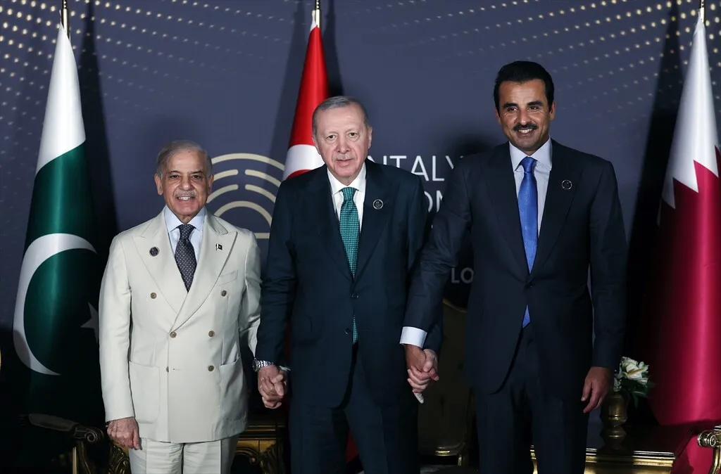 Erdoğan, Şerif ile görüştü
