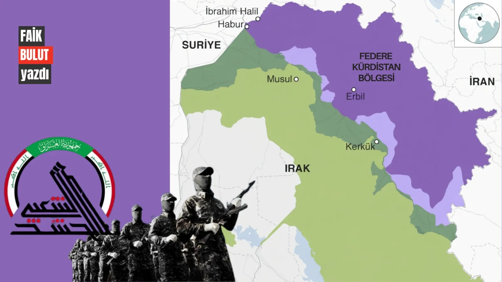 Irak’ta bölünmüşlük ve iç savaş alametleri görseli