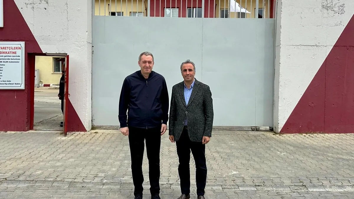 Bakırhan’dan Bekir Kaya ve Murat Çepni’ye ziyaret