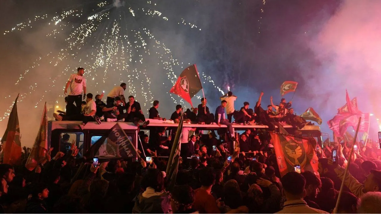 Amedspor’un Süper Lig kutlamaları