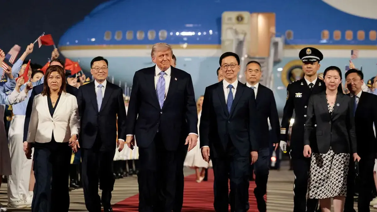 Trump yaklaşık 9 yıl sonra Çin’de