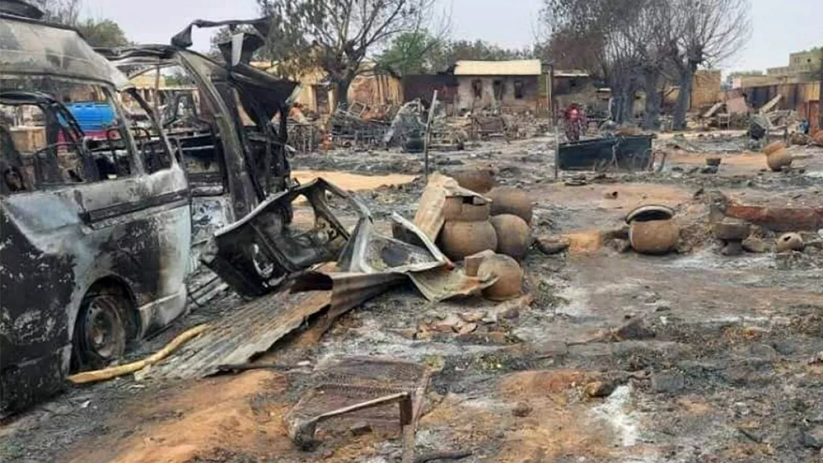 Sudan’da pazar yerine saldırı