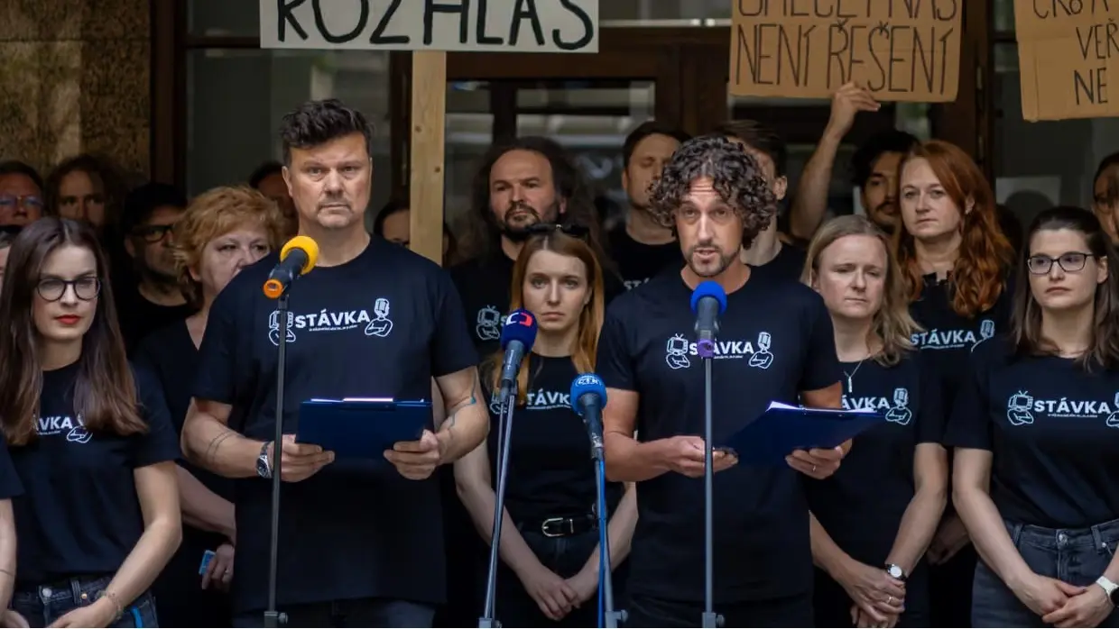 Medya çalışanları eylemde