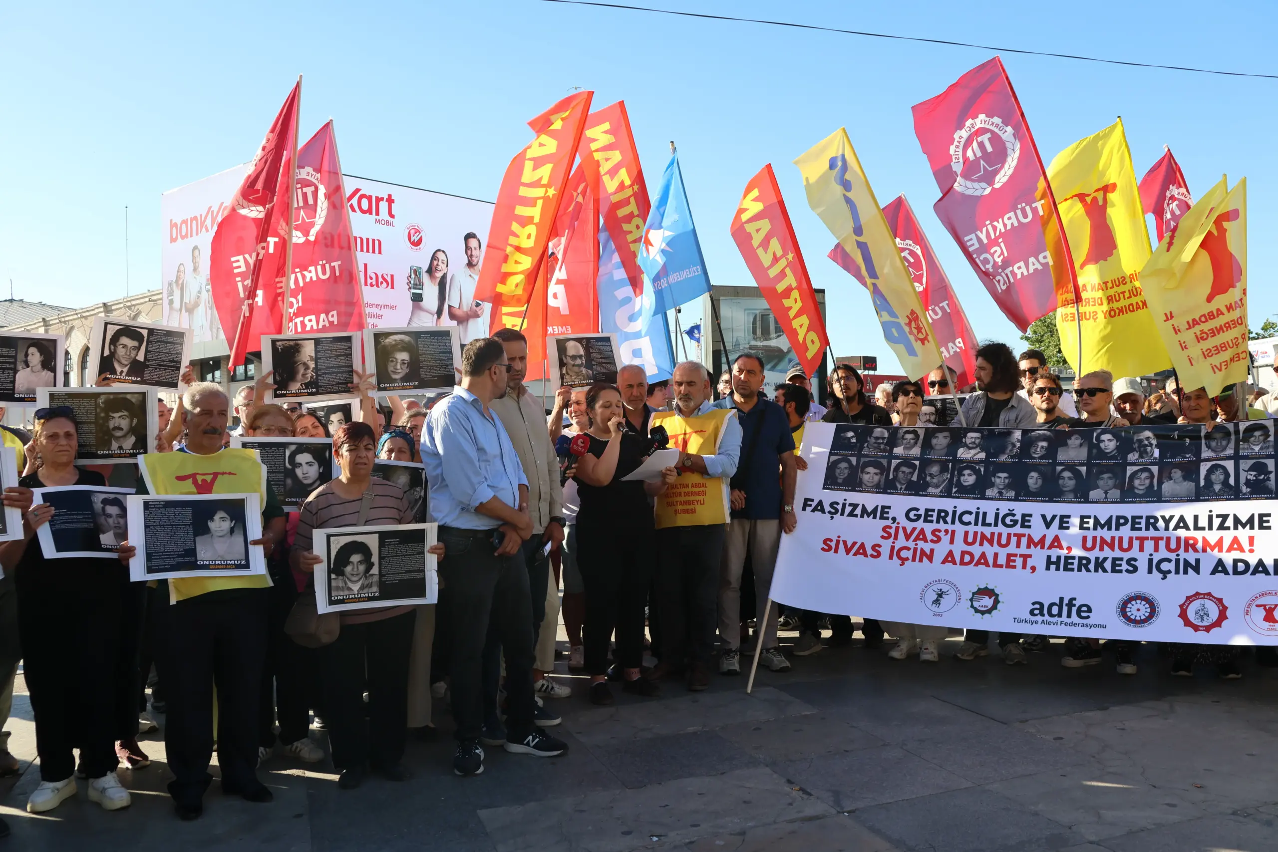 Kadıköy’de Madımak için adalet çağrısı