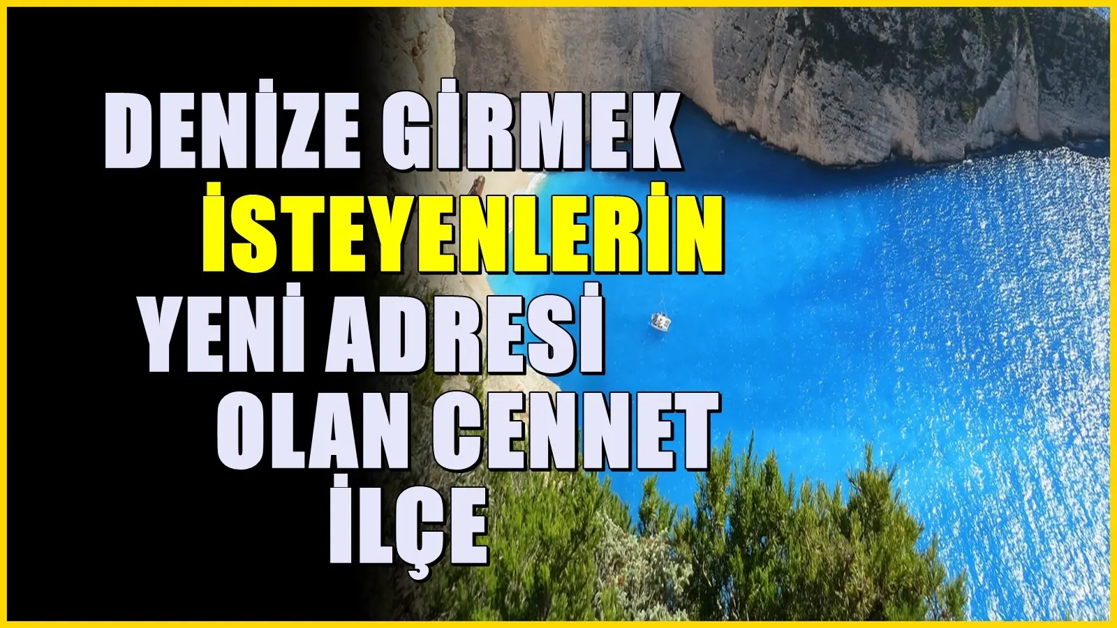 İstanbul’a çok yakın, Ankara ve Eskişehir’den gelenler denize girmek için akın ediyorlar