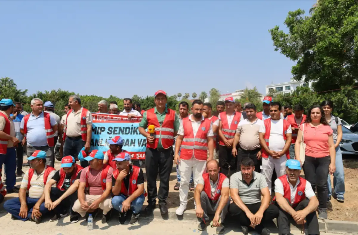 mersin liman işçiler