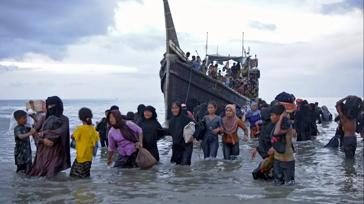 Myanmar açıklarında facia