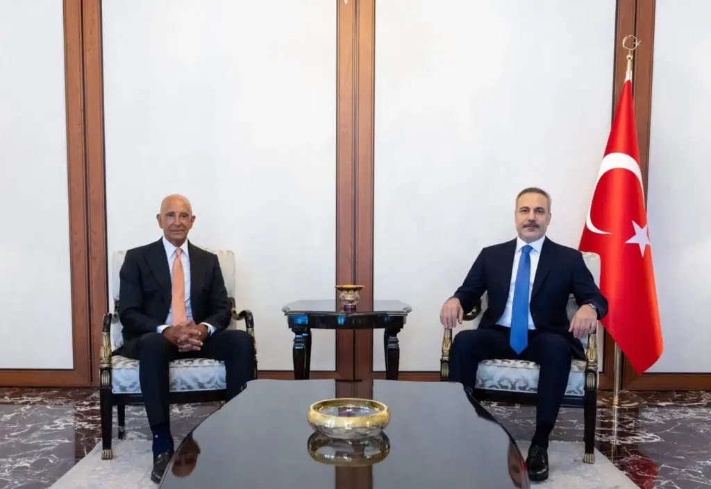 Ersoy’la da bir araya gledi — Barrack ile Fidan Ankara’da görüştü görseli