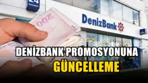 Denizbank emekli promosyonunu güncelledi! 30 bin liraya çıkıyor