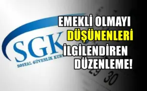 Emeklilik düzenlemesi! Yüksek prim ödeyenleri ilgilendiriyor