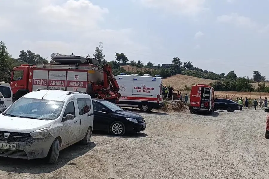 Adana’da içme suyu projesinde göçük