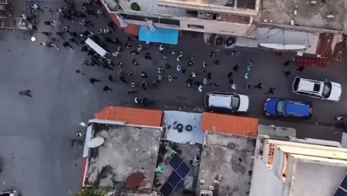 Halep’te protesto edildi