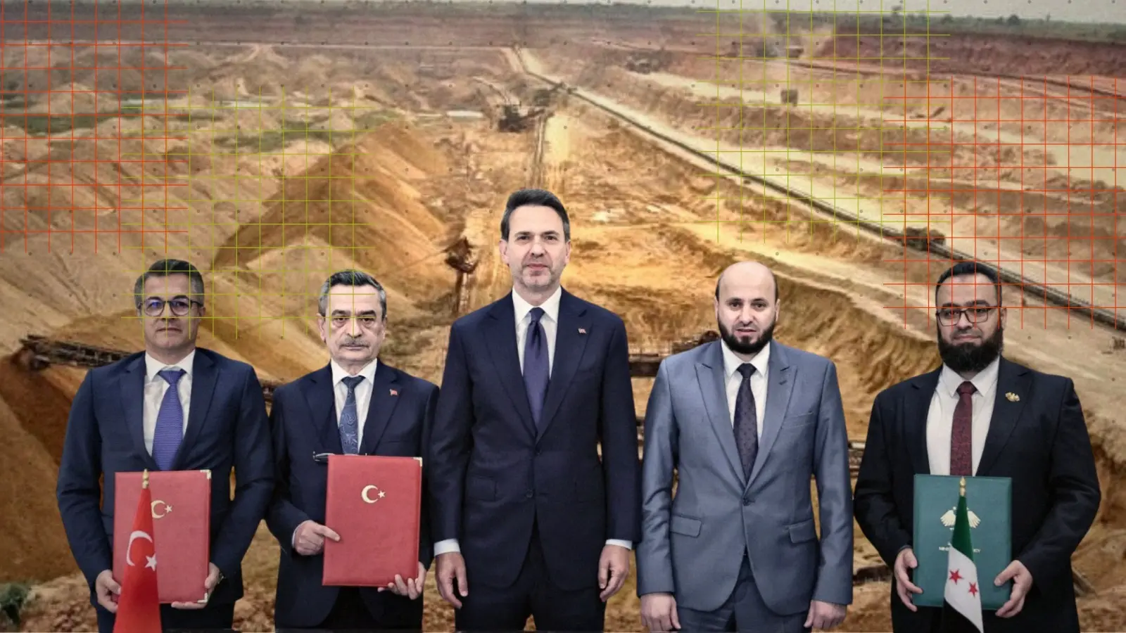 Suriye madenleri için imzalar atıldı