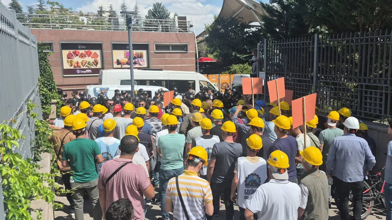 Eti Gümüş ve Doruk Madencilik işçileri Ankara’da
