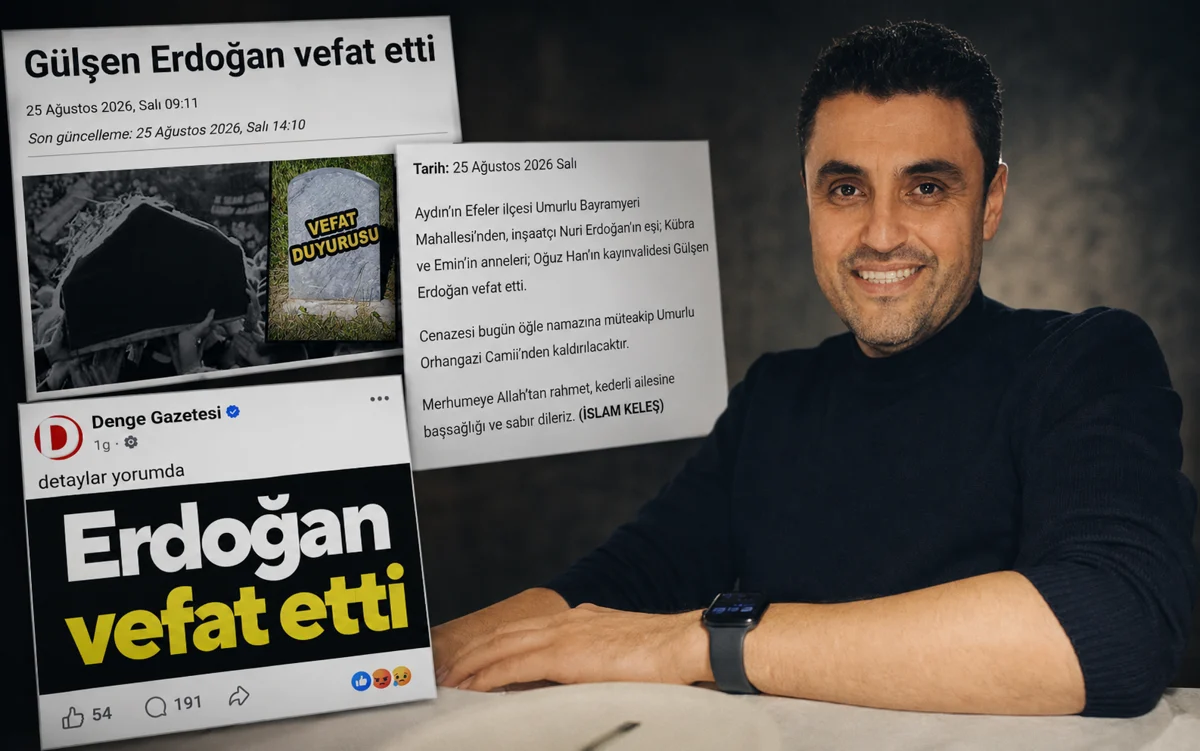 “Erdoğan vefat etti” haberi