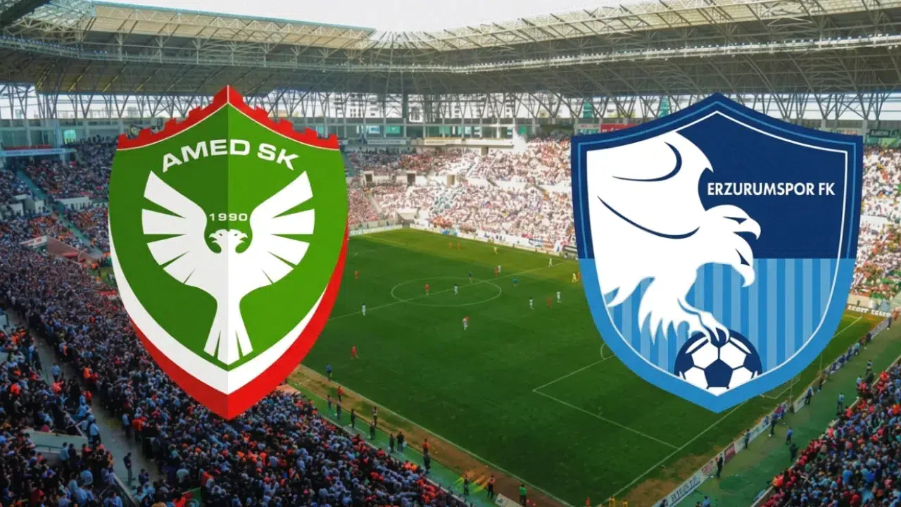 Amedspor-Erzurumspor maçı
