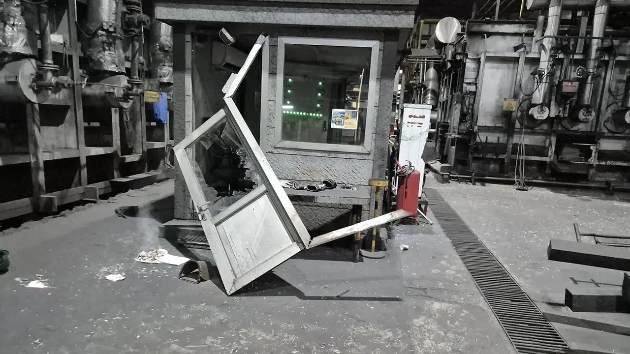 2 işçi yaralandı