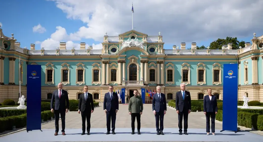 Avrupalı liderler ‘Bağımsızlık Günü’ için Kiev’de