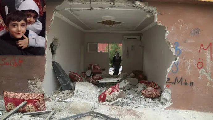 Eve giren panzer iki kardeşi öldürmüştü