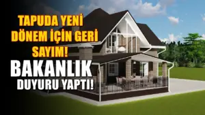 Tapu işlemlerinde para transferi değişiyor: Güvenli Ödeme için yeni tarih