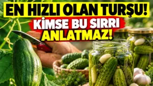Hemen yemeye hazır olan turşu! 44 yıllık turşucudan aldığımız yöntem