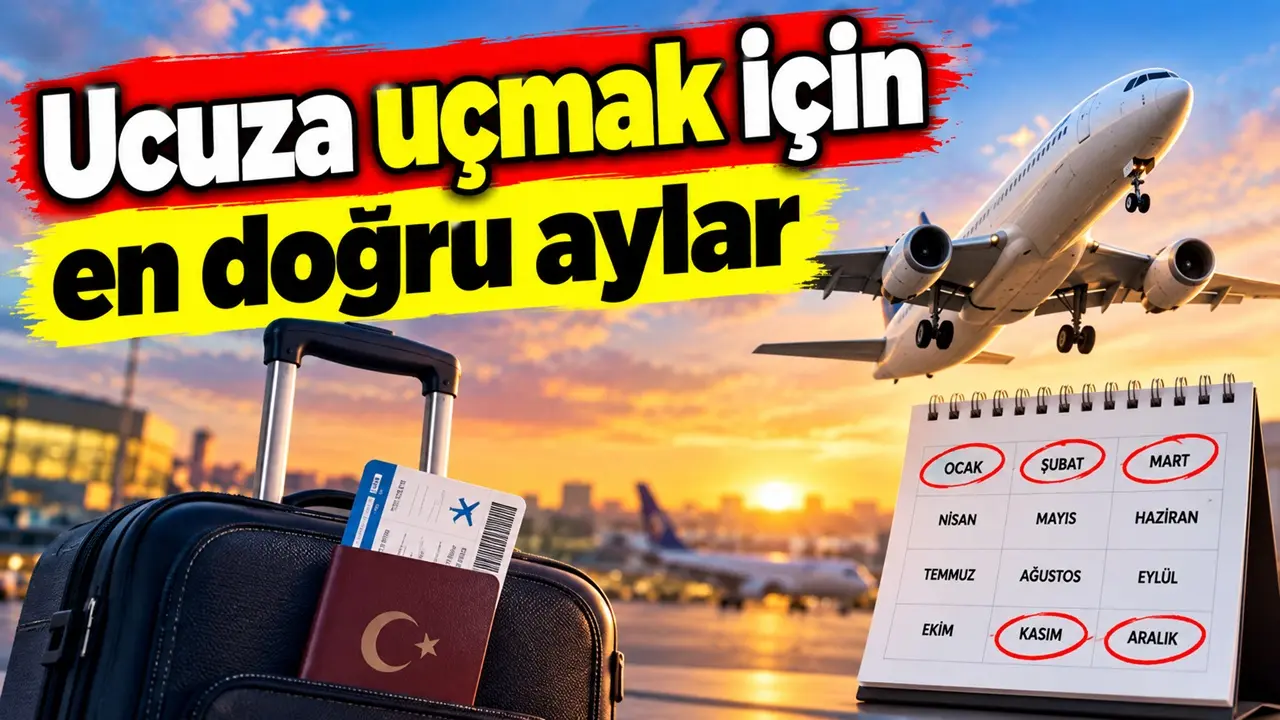 Ucuza uçmak için en doğru aylar belli oldu: Bilet bakarken bu dönemleri seçin
