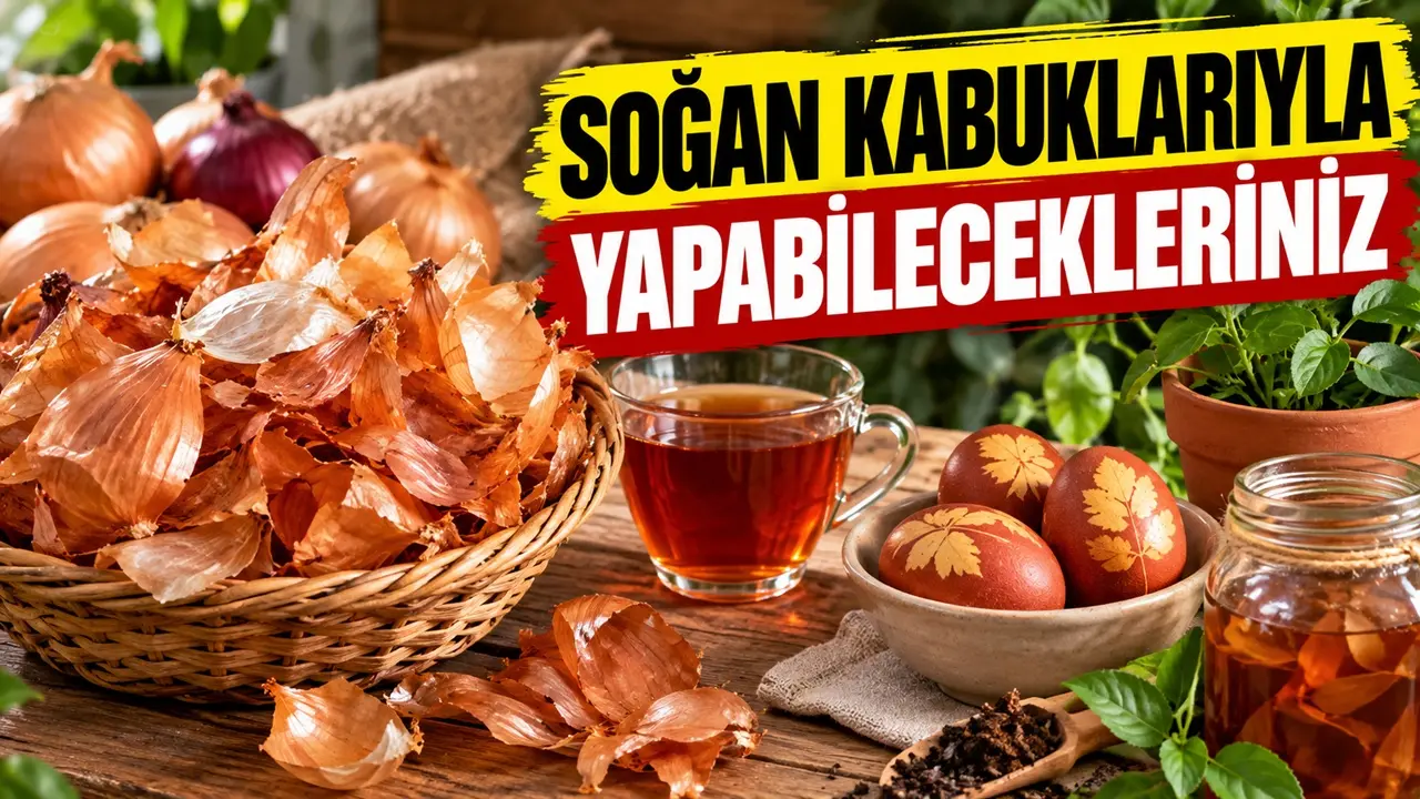 Mutfakta çöpe gidiyor ama kullanılabiliyor: Soğan kabuklarını atmayın