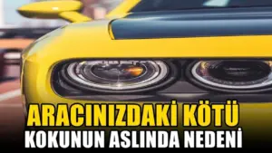 Aracınızdaki kötü kokunun nedeni bu olabilir: Çoğu sürücü fark etmiyordu…