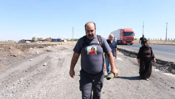 Narin Güran’ın babası Ankara’ya yürüyüş başlattı