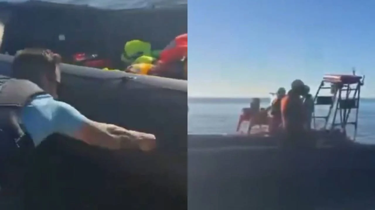 36 saat Manş Denizi’nde kaldılar