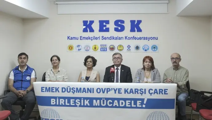 KESK’ten OVP tepkisi