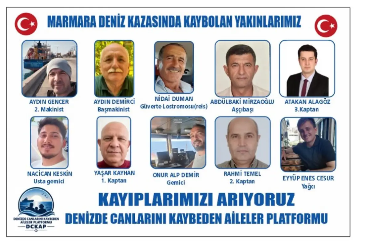 Gemi bulundu, mürettebat yok