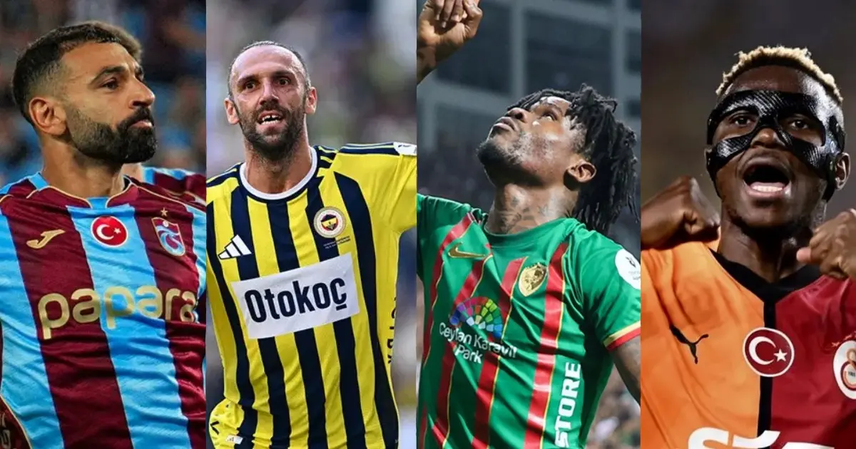 Süper Lig’de gol krallığı yarışı kızıştı: