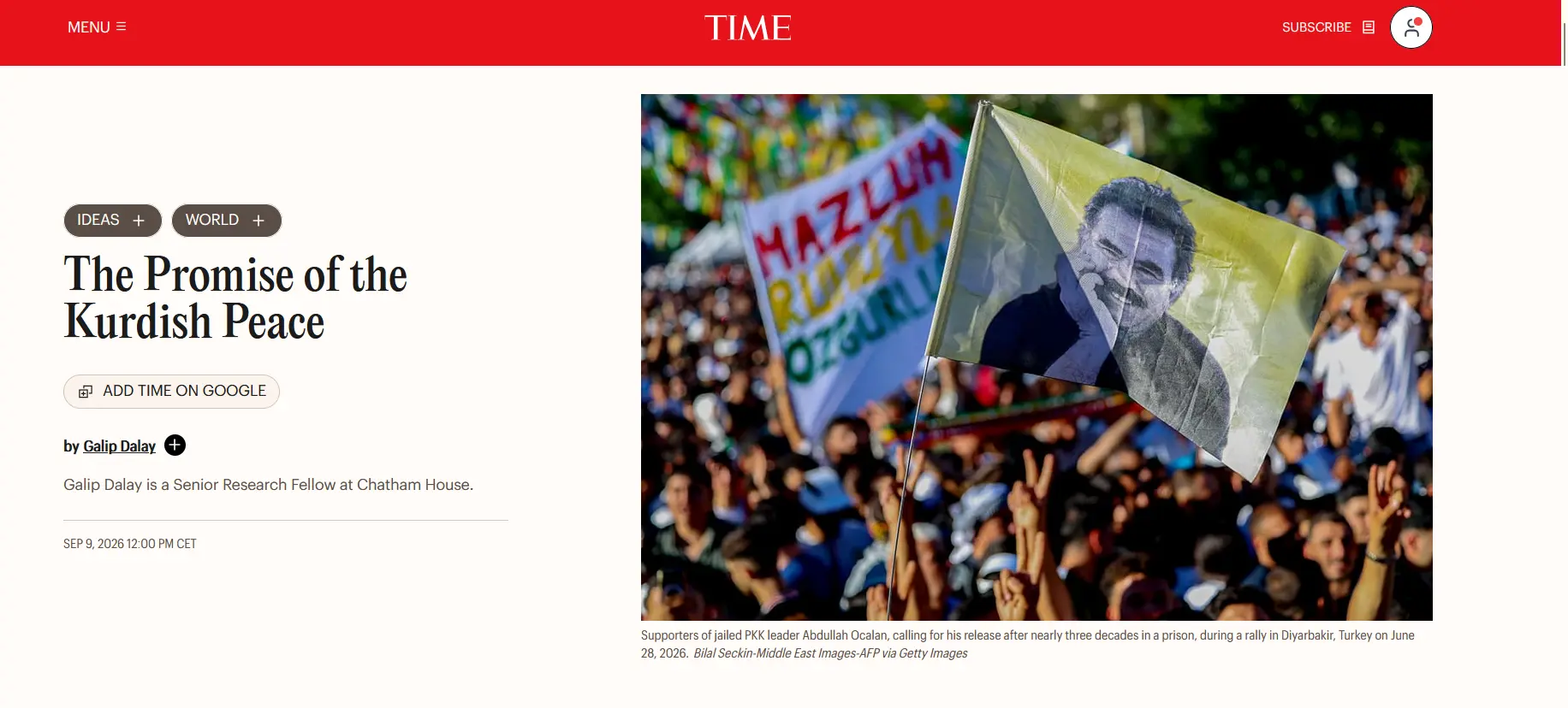 ‘Kürtleri tehdit değil, müttefik olarak görmeli’