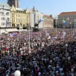‘Lika için yürüyüş’ — Zagreb’te on binlerce kişiden protesto görseli