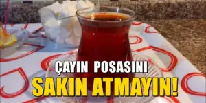 Demlediğiniz çayın posasını çöpe atmayın: Evde değerlendirmenin 5 yolu