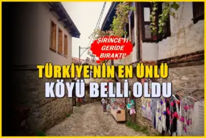 Türkiye’nin en ünlü köyü: Herkes Şirince sanıyordu! Oysa o köy Bursa’dan çıktı