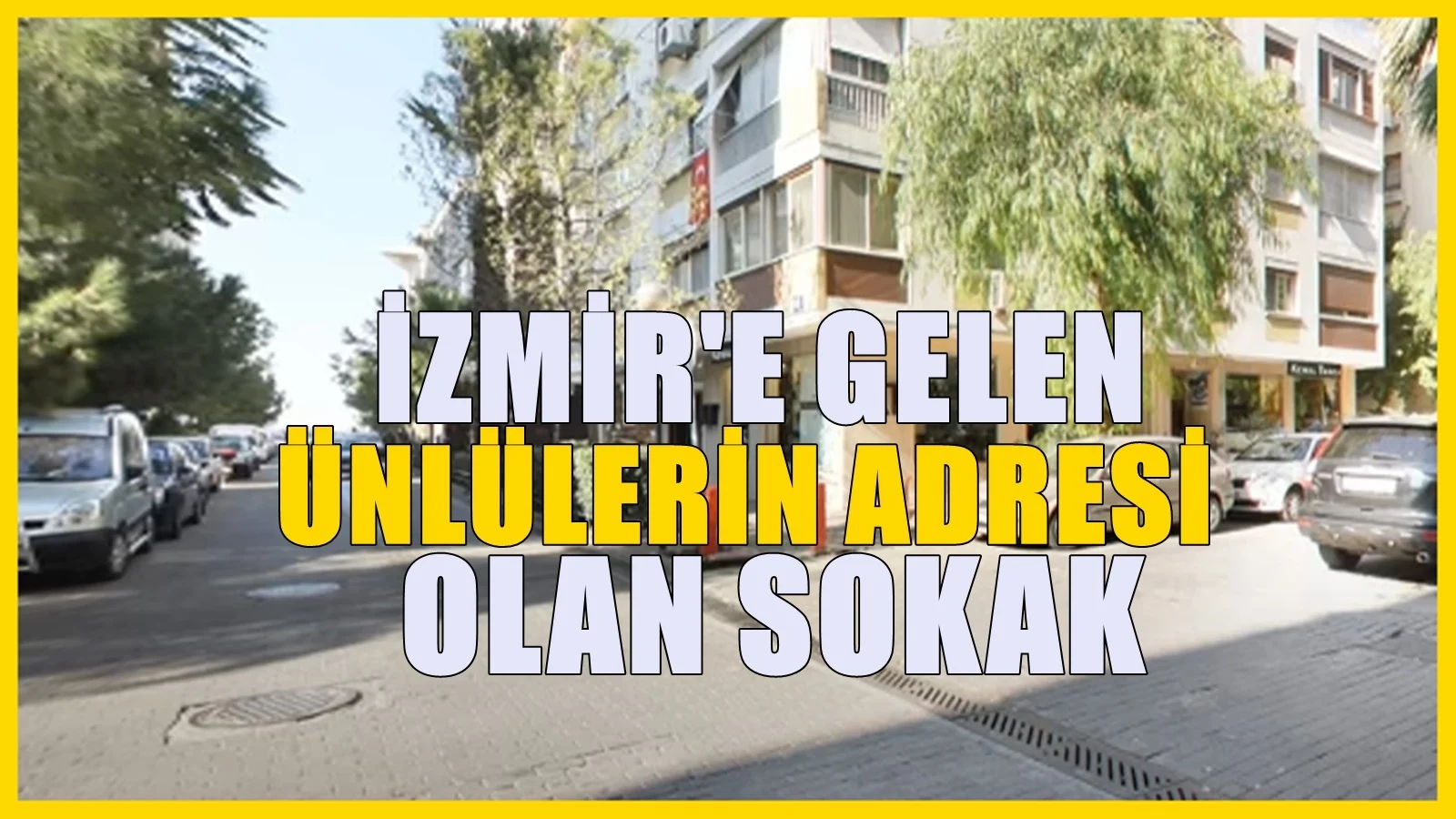Bağdat caddesi kadar ünlü! İzmirli sosyetenin sevdiği sokak