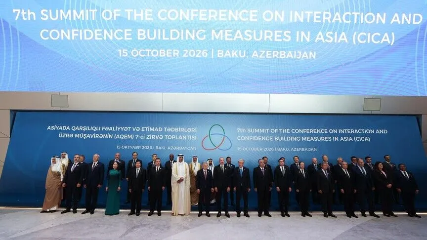 Erdoğan gitmedi, Herzog konuştu, Fidan dinlemedi — Azerbaycan’da CICA Zirvesi düzenleniyor görseli