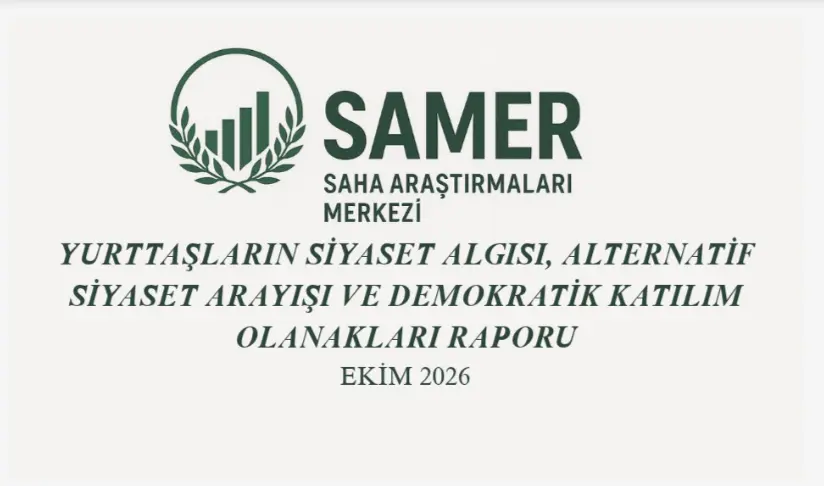 SAMER araştırması: Aktif siyasete ilgi düşük