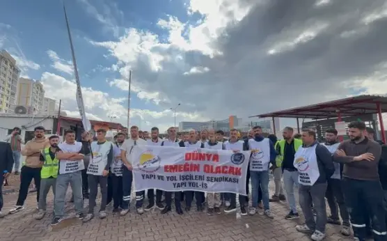Şehir hastanesi inşaatında işten çıkarıldılar