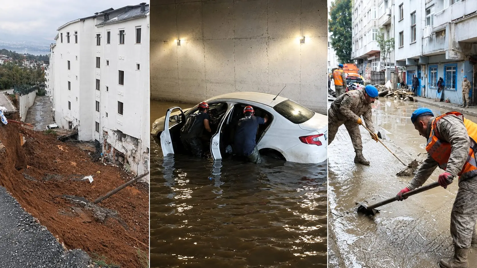 Kayıp 3 kişi hala aranıyor